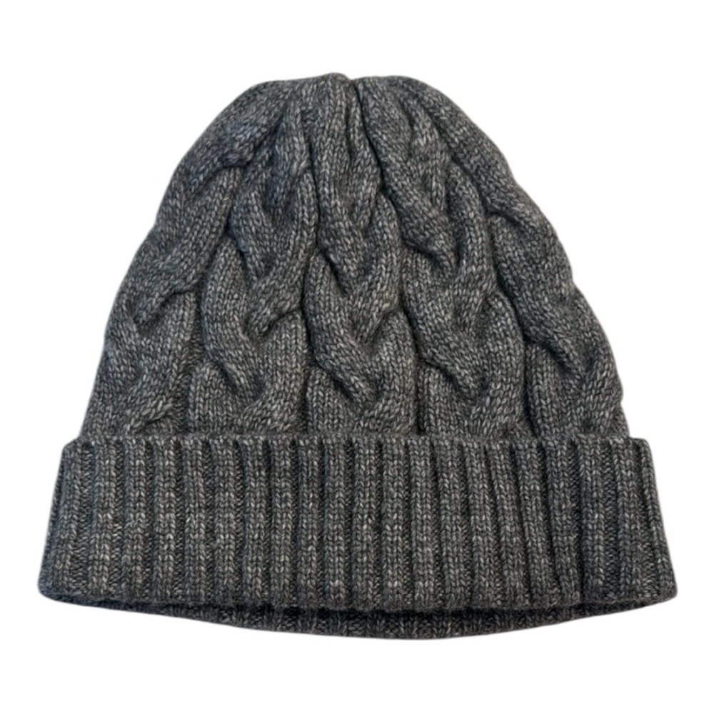 NWOT DH NEW YORK LUCA BEANIE GREY